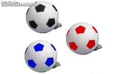 Usb con forma de pelota de futbol en varios colores
