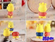 Usb de goma unidad Oso Pooh regalos publicitarios forma personalizados 8gb - Foto 2
