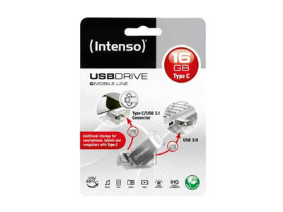 Usb FlashDrive 16GB Intenso CMobile Line Type c otg Blister
