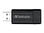 USB FlashDrive 8GB Verbatim PinStripe (Schwarz/Black) 49062 - 1