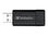 USB FlashDrive 8GB Verbatim PinStripe (Schwarz/Black) 49062 - Foto 3