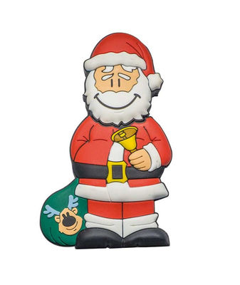 USB Papa Noel Celebración Navidad Religión PVC Soft Memoria USB de personajes