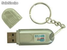 USB pen drive de plástico