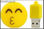 USB pen drive emoji bacio Liquidacion 4 GB - 1
