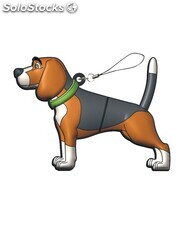 USB Perro Beagle PVC Soft Memoria USB de mascotas y animales divertidos 8-16GB