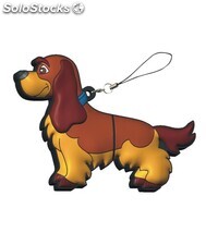 USB Perro Cocker Spaniel PVC Soft Memoria USB de mascotas y animales divertidos