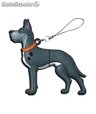 USB Perro Gran Danés PVC Soft Memoria USB de mascotas y animales divertidos