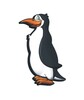 USB Pingüino PVC Soft Memoria USB de animales salvajes aves divertidos de 8-16GB