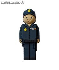 Usb Policía Nacional Cuerpos Seguridad pvc Soft Memoria usb de 8-16GB