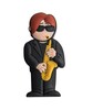 USB Saxofonista Jazz tocando Saxo o Saxofón PVC Soft Memoria USB de Música