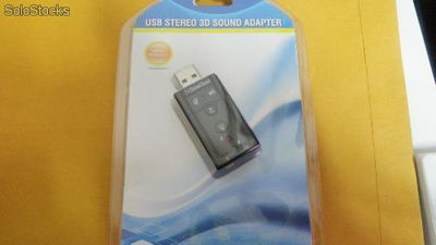 USB stereo 3d sound adapter