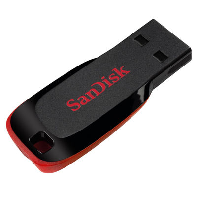 Usb-Stick 32GB SanDisk Cruzer Blade retail SDCZ50-032G-B35 - Foto 5