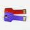 USB Stick Alu Schlüssel-autoschlüssel usb stick-Usb Stick Autoschlüssel-Usb Stic - 5