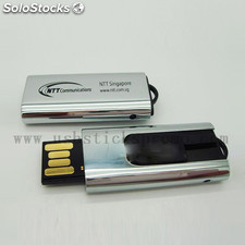 USB Stick Metall Slide mit Gravur-USB Stick mit Gravur-Stick Metall Slide