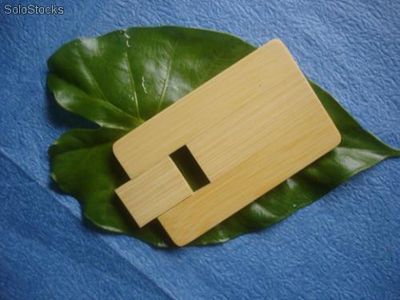 usb tarjeta de madera para la comercialización - Foto 2