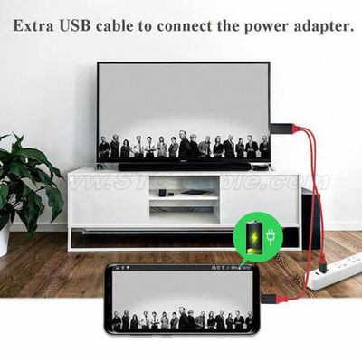 Usb Type c to hdmi 4K hdtv Video Cable mhl Adapter - Foto 3