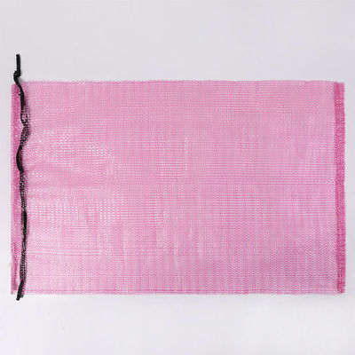 UV Treated PP Tubular Circular Leno Mesh Bag For Firewood/Drawstring mesh sacks - Foto 5