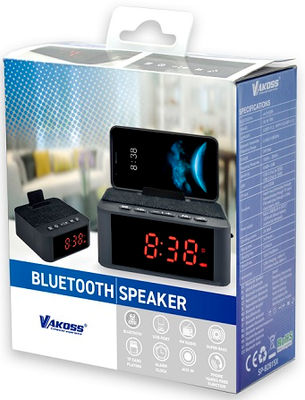 Vakoss głośnik Bluetooth z budzikiem