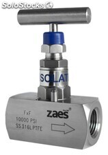 Válvula Aguja H-H Trim Sellado 1/4&quot; Npt 10000 psi Inoxidable