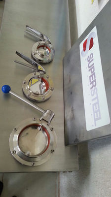 Válvulas Borboletas em Aço Inox OD á 10&amp;quot; - Foto 3