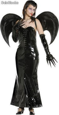 Vampiress bat horror costume