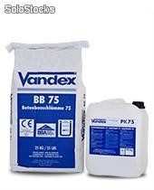 Vandex bb 75 e est un polymère à deux composants.