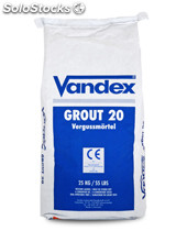 Vandex grout 20 est un mortier à couler à base de ciment, prise rapide.