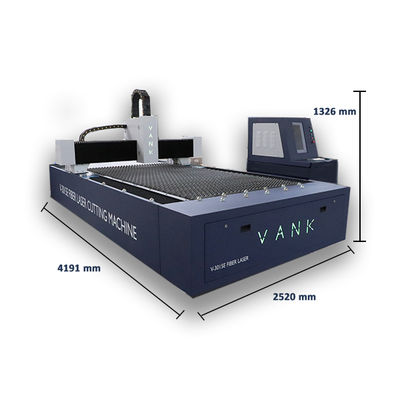 vanklaser maquina de corte laser fibra para hierro - Foto 2