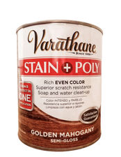 Varathane tinte + poly- Caoba dorado