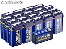 Varta Batterie Alkaline E-Block 6LR61 9V Bulk (1 Stück) Industrial
