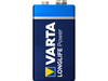 Varta Batterie Alkaline, E-Block, 6LR61, 9V Longlife Power, Blister(2-Pack)