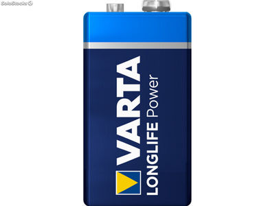 Varta Batterie Alkaline, E-Block, 6LR61, 9V Longlife Power, Blister(2-Pack)