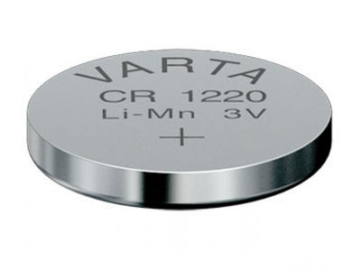 Varta Batterie Lithium Knopfzelle CR1220 Blister (1-Pack) 06220 101 401