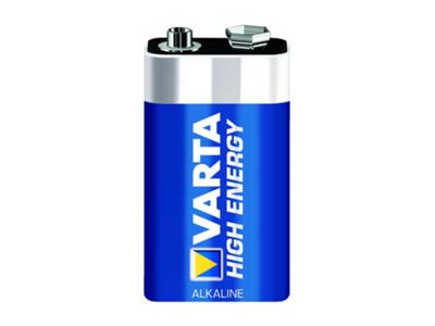 Varta Batterie Longlife Power Alkaline 6LR61 9V (1-Pack)-bulk 04922 121 111