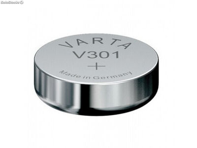 Varta Batterie Silver Oxide, Knopfzelle, 301, SR43, 1.55V (10-Pack)