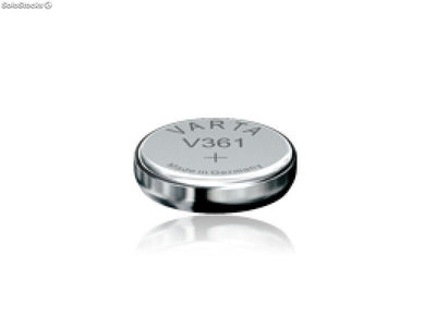 Varta Batterie Silver Oxide, Knopfzelle, 361, SR58, 1.55V (10-Pack)