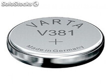 Varta Batterie Silver Oxide, Knopfzelle, 381, SR55, 1.55V Retail (10-Pack)
