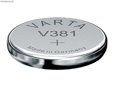 Varta Batterie Silver Oxide, Knopfzelle, 381, SR55, 1.55V Retail (10-Pack)