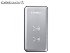 Varta Fast Wireless Charger, Qi, 5V/9V, USB Micro-B - Silber, Retail