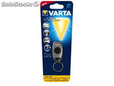 Varta LED Taschenlampe Metal Key Chain Light inkl. 2x Knopfzelle CR2016
