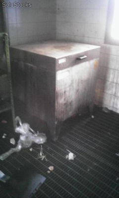 vasca lavaggio in acciaio inox a caldo usata