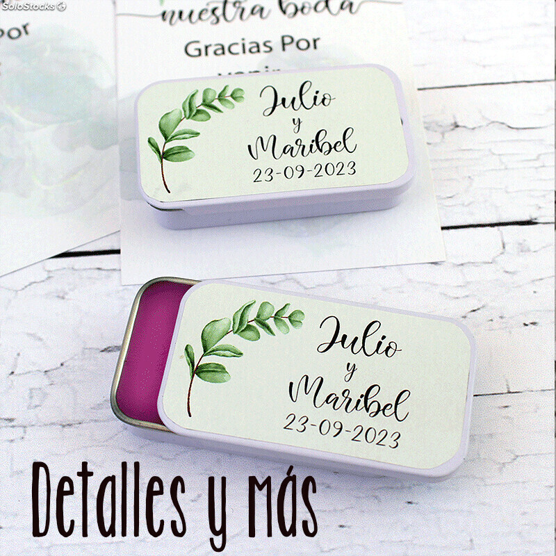 Vaselina Para Boda Forest Detalles Personalizados Para Bodas 6482