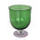 Vasi in vetro soffiato color verde. Lotto 26 - Foto 4