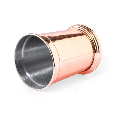 Vaso 400ml en acero inox con recubrimiento de cobre - Foto 4