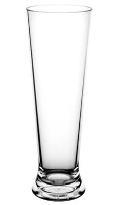 Vaso Cerveza Pilsner transparente 33 cl. Policarbonato Irrompible