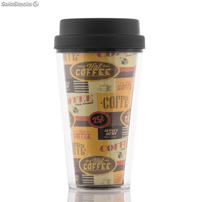 Vaso con Tapa y Doble Pared Coffee Gadget and Gifts - Foto 4