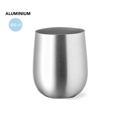 Vaso de 480 ml de capacidad fabricado en aluminio - Foto 2