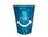 Vaso de cartón bebida fria azul 360 ml, caja 1000 unidades - 1