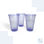 Vaso desechable 220 ml polipropileno azul transparente, caja 3000 unidades - Foto 2