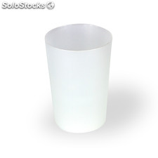 Vaso eco-glass 400 ml Reutilizable e Irrompible Grueso pp
